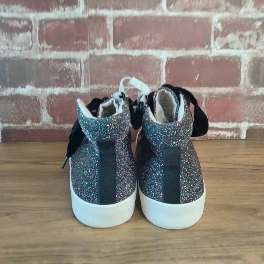 Zara Girls Size 5.5 Shoes Sparkle Sneakers NWT EU 36 - Picture 6 of 8